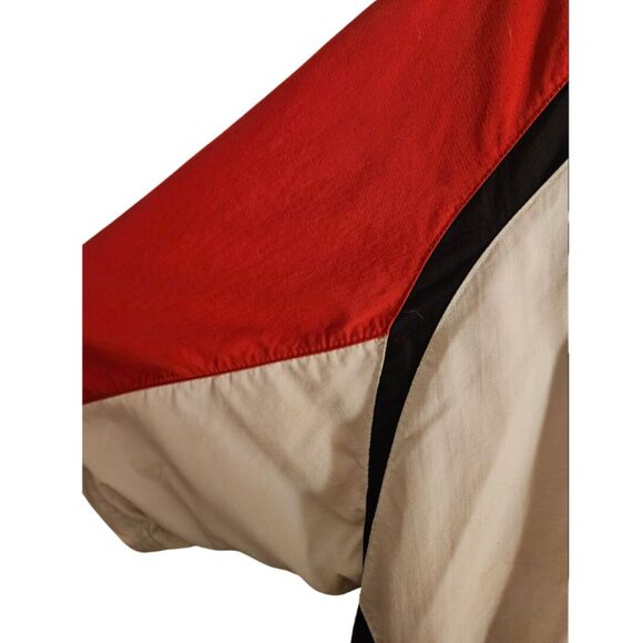 Vintage Men's Red/White FootJoy Half Zip Pullover - Picture 6 of 6